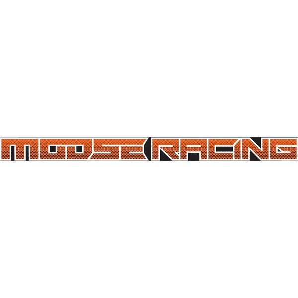 Moose Racing Decal - Moose Corporate - Orange/White - 6