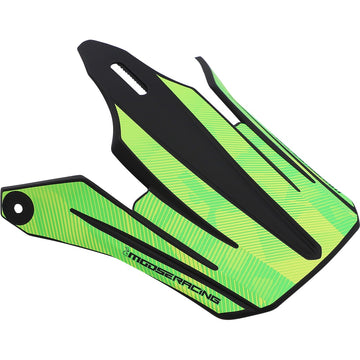 Moose Racing Youth F.I. MIPS? Visor Kit - Agroid Camo - Yellow/Green 0132-1597