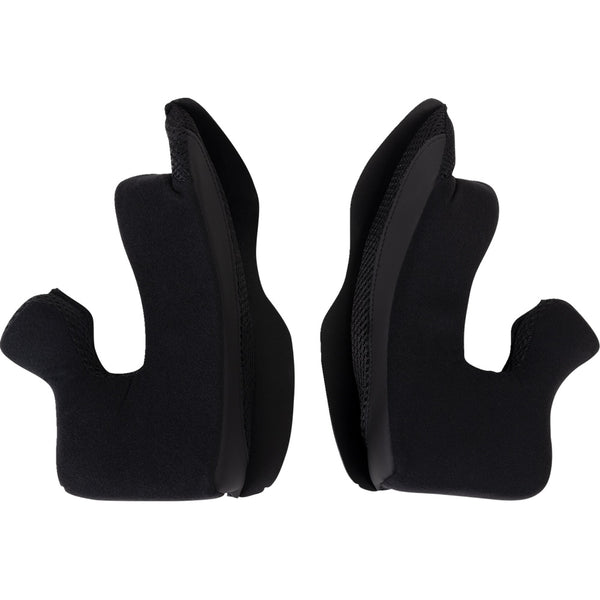 Moose Racing Air Intake Cheek Pads - Black - Medium 0134-3197