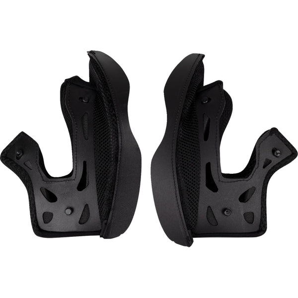 Moose Racing Air Intake Cheek Pads - Black - XS 0134-3195