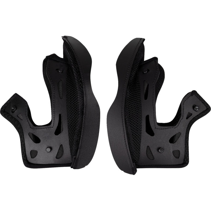 Moose Racing Air Intake Cheek Pads - Black - XS 0134-3195
