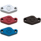 Moose Racing E-Brake Block-Off Plate - Polished BL-BP6061P