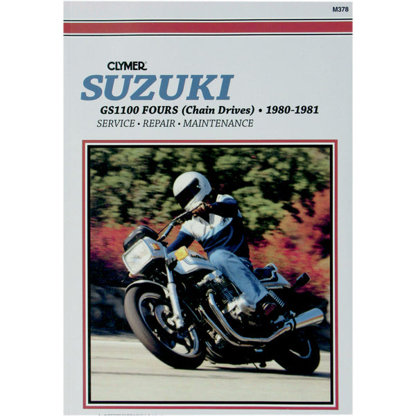 Clymer Manual - Suzuki - GS1100 Chain Drive CM378