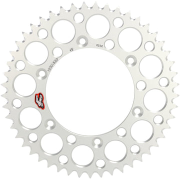 Renthal Sprocket - Suzuki - 49-Tooth 123U-520-49GYSI