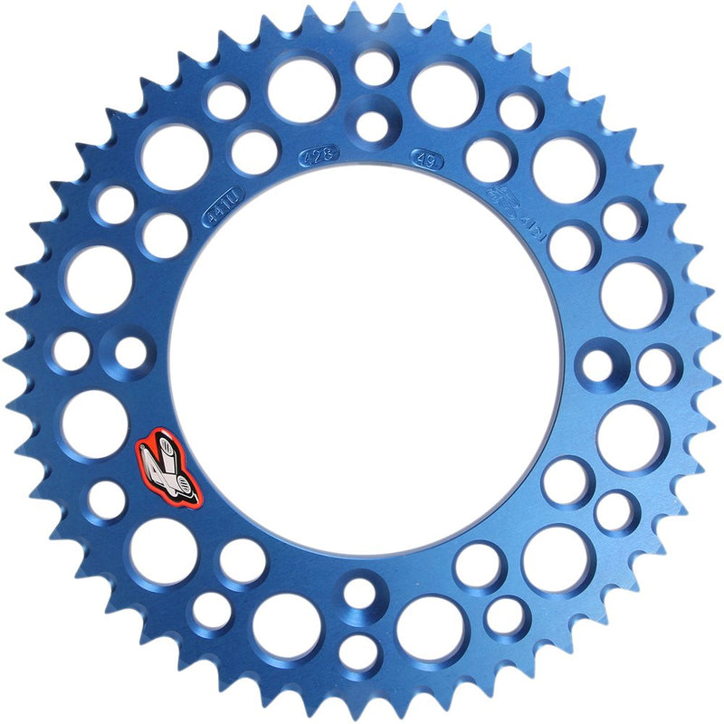 Renthal Sprocket - Blue - 49 Tooth 441U-428-49GPBU
