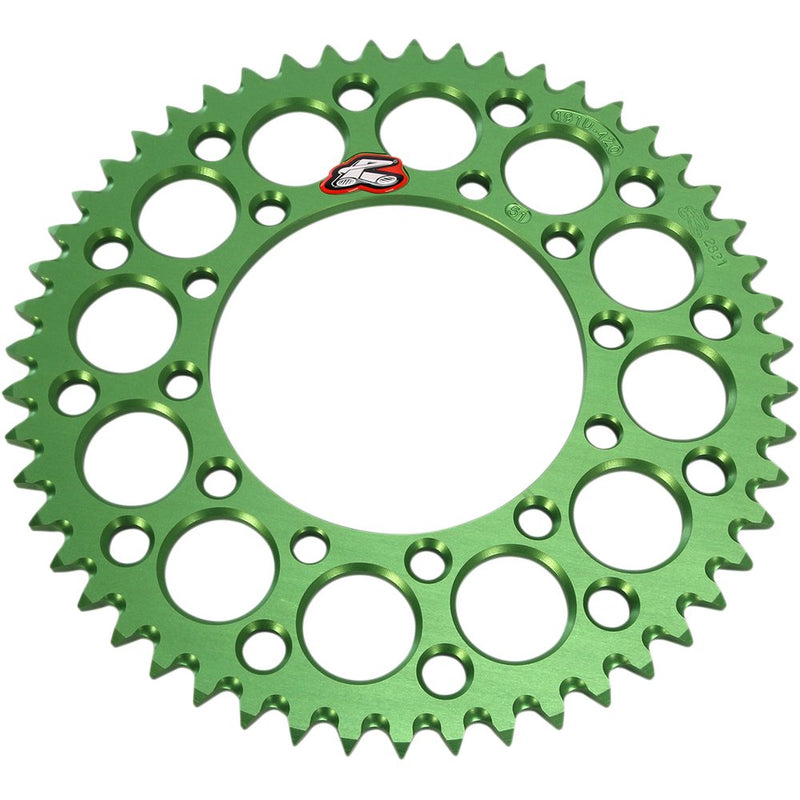 Renthal Sprocket - Kawasaki - Green - 51 Tooth 191U-420-51GEGN