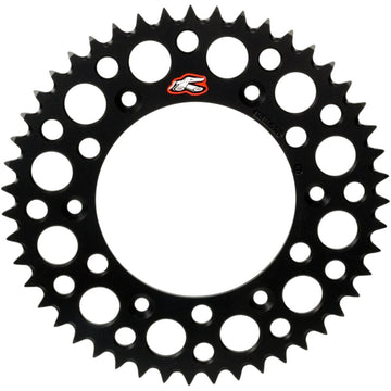 Renthal Twinring* Rear Sprocket - 48 Tooth - Black 1500-520-48GPBK