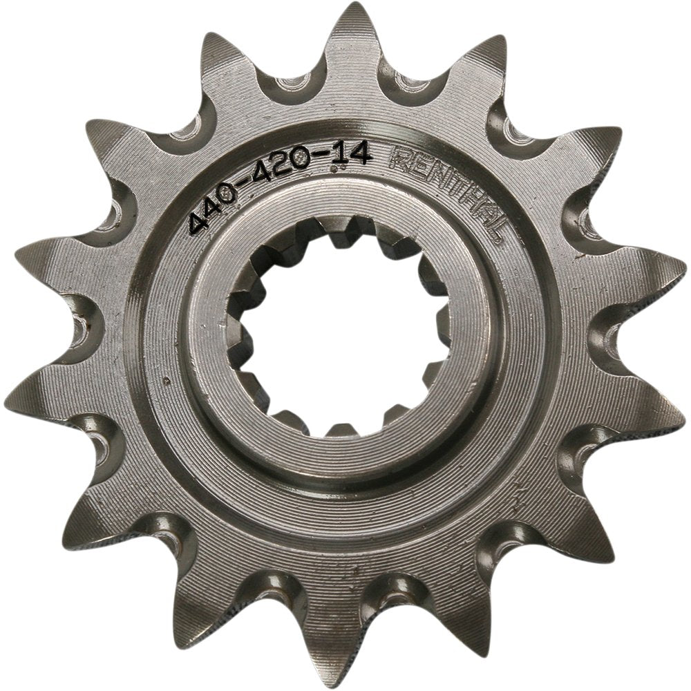 Renthal Sprocket - Front - 14 Tooth 440--420-14GP