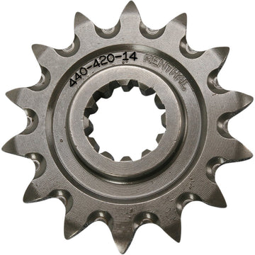 Renthal Sprocket - Front - 14 Tooth 440--420-14GP