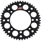 Renthal Sprocket - Black - 47 Tooth 121U-428-47GPBK