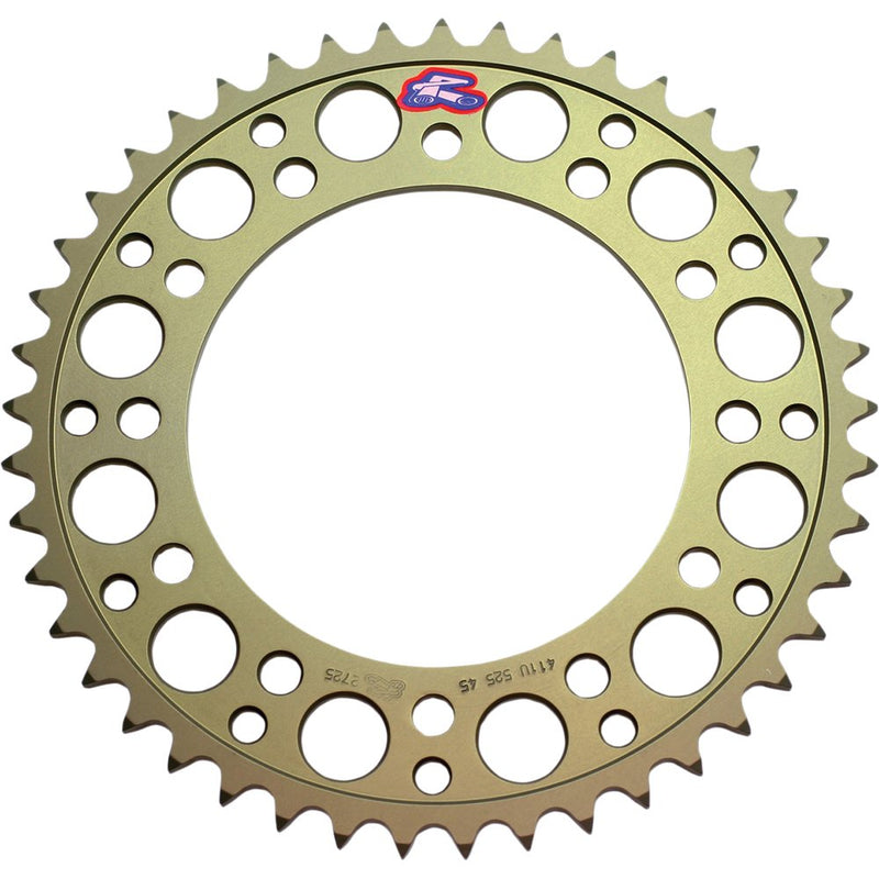 Renthal Rear Sprocket - 47 Tooth - Suzuki/Yamaha 210U-525-47P-HA