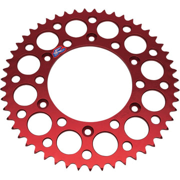 Renthal Sprocket - Honda - Red - 49 Tooth 154U-520-49GRRD