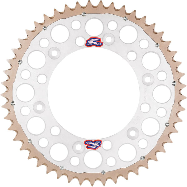 Renthal Twinring* Rear Sprocket - 49 Tooth - Silver 2240-520-49GPSI