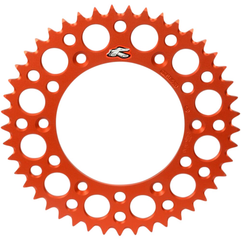 Renthal Twinring* Rear Sprocket - 52 Tooth - Orange 2240-520-52GPOR