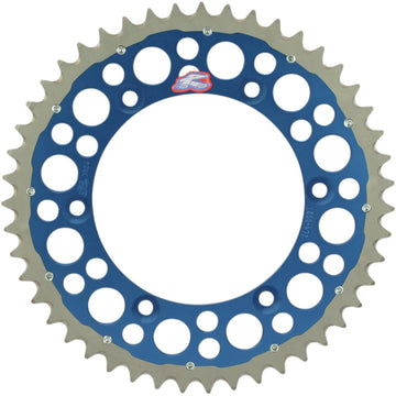 Renthal Twinring* Rear Sprocket - 49 Tooth - Blue 1500-520-49GPBU