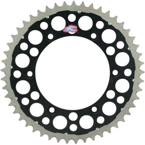 Renthal Twinring* Rear Sprocket - 50 Tooth - Black 2240-520-50GPBK