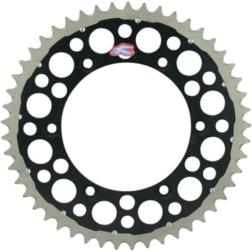 Renthal Twinring* Rear Sprocket - 51 Tooth - Black 1120-520-51GPBK