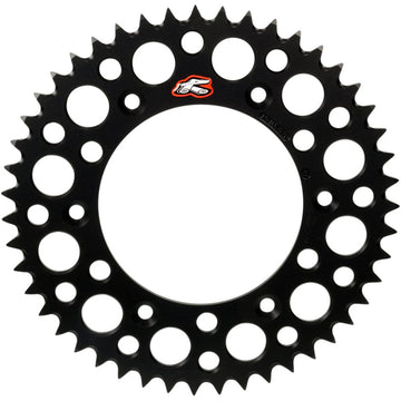 Renthal Sprocket - Honda - Black - 48 Tooth 154U-520-48GRBK