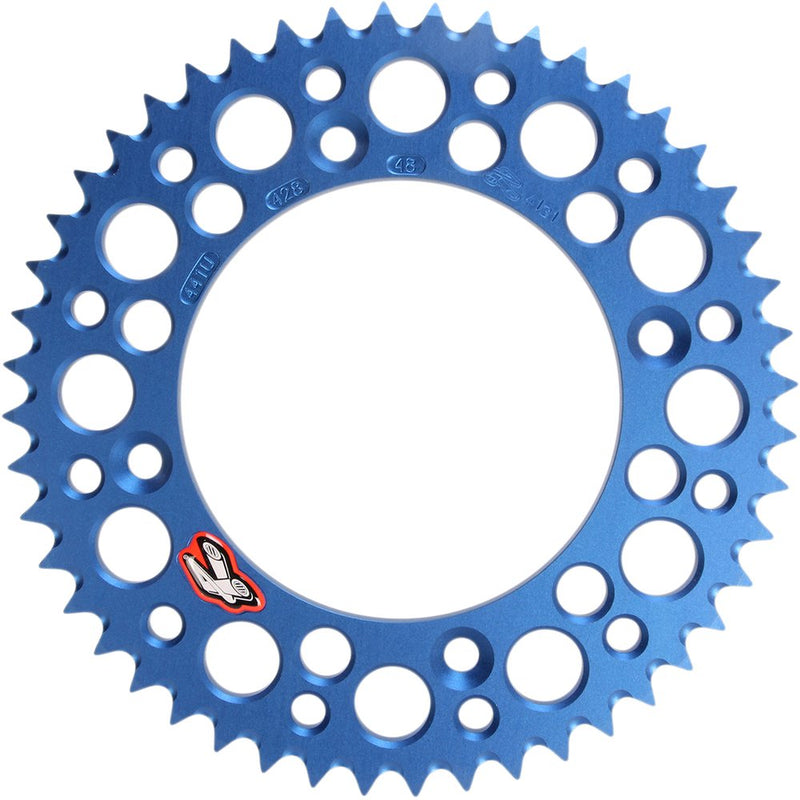 Renthal Sprocket - Blue - 48 Tooth 441U-428-48GPBU