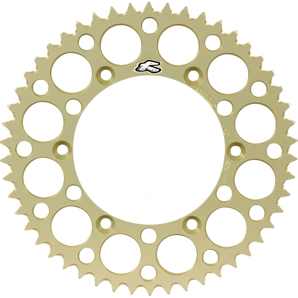 Renthal Rear Sprocket - Aluminum - 51 Tooth - Yamaha 150U-520-51GBHA