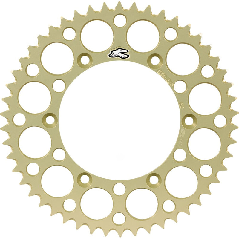 Renthal Rear Sprocket - Aluminum - 50 Tooth - Yamaha 150U-520-50GBHA