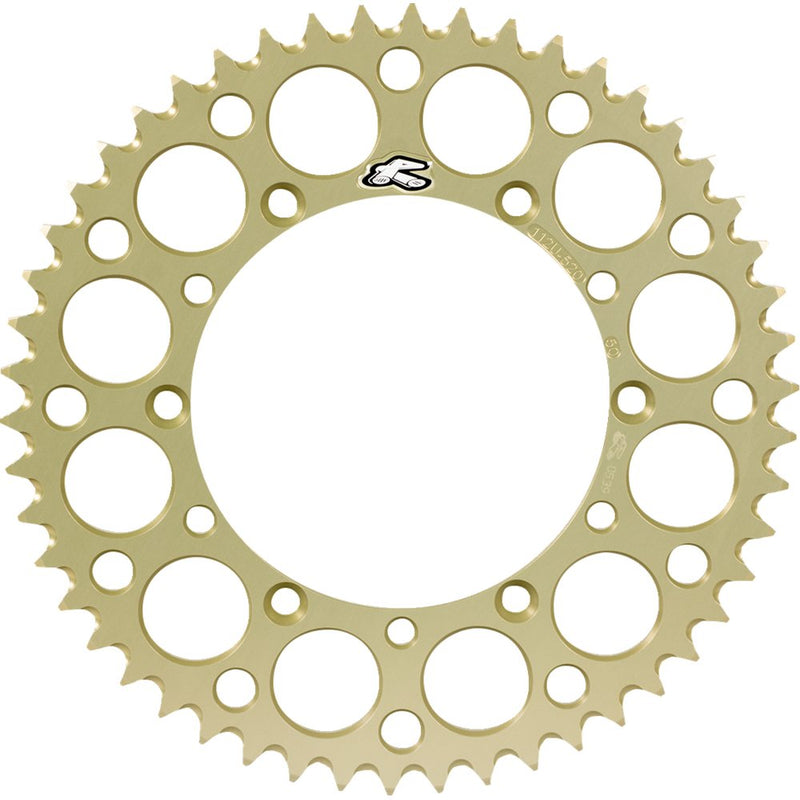 Renthal Rear Sprocket - Aluminum - 50 Tooth - Kawasaki 112U-520-50GEHA