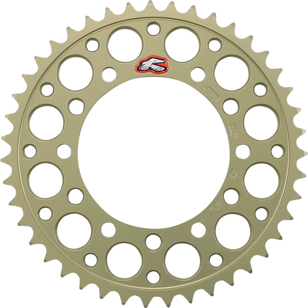 Renthal Rear Sprocket - Aluminum - 43 Tooth 210U-525-43P-HA