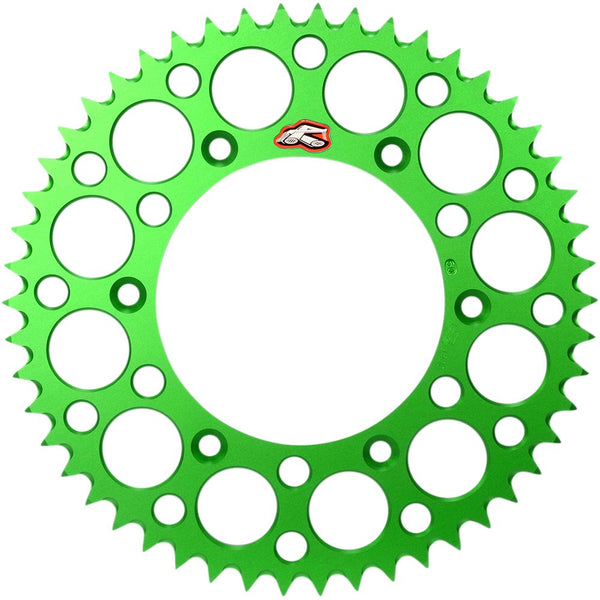 Renthal Rear Sprocket - Kawasaki - Green - 50 Tooth 112U-520-50GEGN