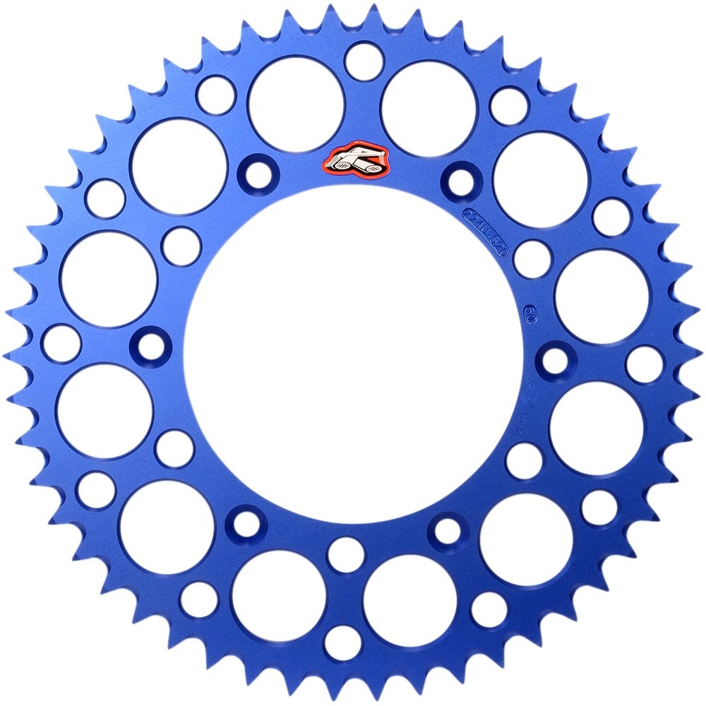 Renthal Rear Sprocket - Gas Gas/Husqvarna/Husaberg/KTM - Blue - 51 Tooth 224U-520-51GPBU