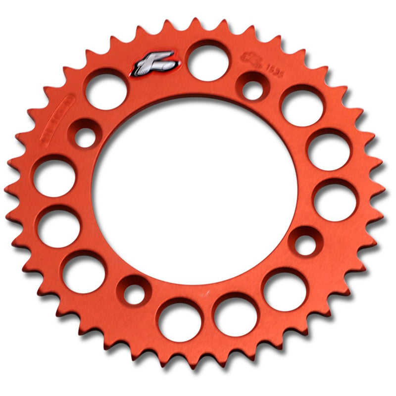 Renthal Rear Sprocket - Orange - 40 Tooth 491--415-40P-OR