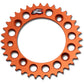 Renthal Rear Sprocket - Orange - 36 Tooth 491--415-36P-OR