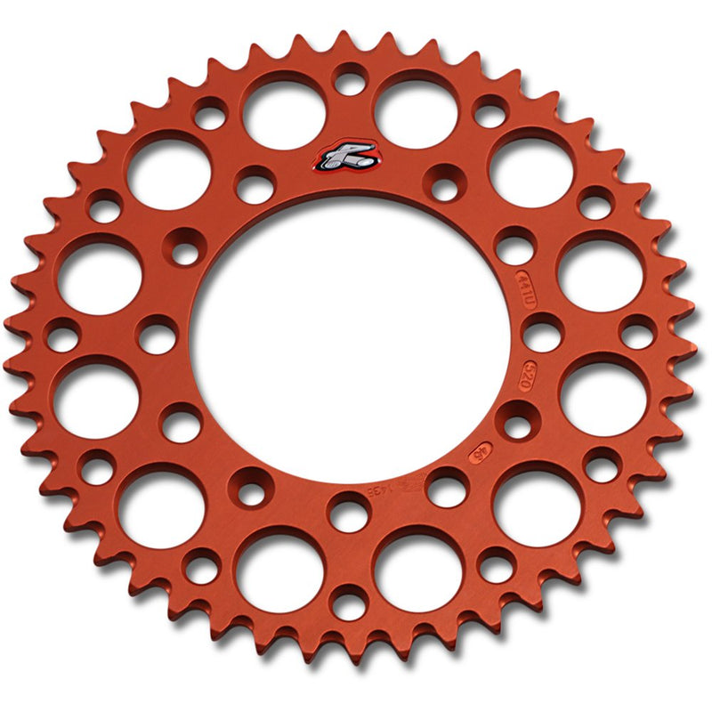 Renthal Rear Sprocket - Orange - 46 Tooth 441U-520-46GPOR