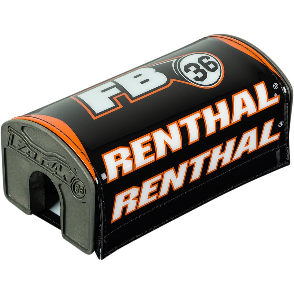 Renthal Bar Pad - Fatbar36* - Black/Orange P347