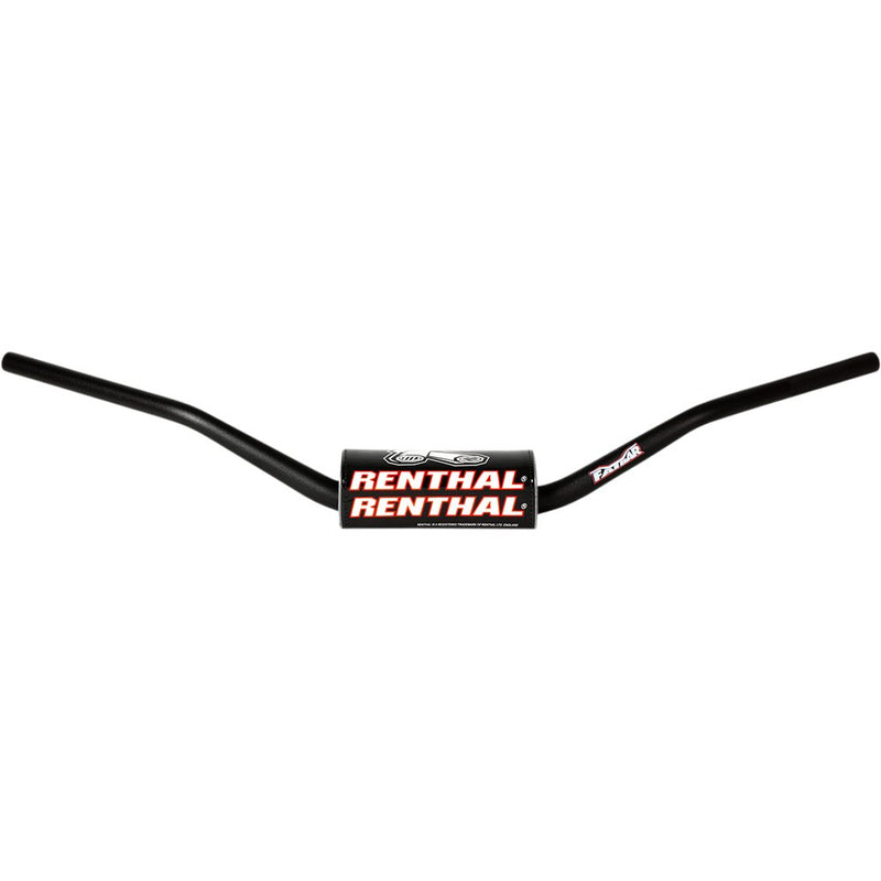 Renthal Handlebar - 7/8" - 843 - Flat Track 130 - Black 843-01-BK