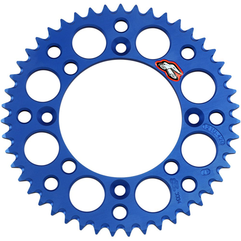Renthal Sprocket - Yamaha - Blue - 47 Tooth 121U-420-47GBBU