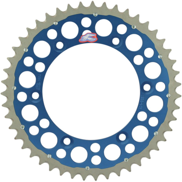 Renthal Twinring* Rear Sprocket - 50 Tooth - Blue 2240-520-50GPBU