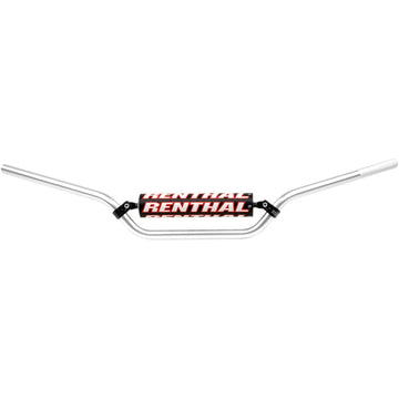 Renthal Handlebar - 7/8" - 837 - Vintage Mid - Silver 837-01-SI-01-185