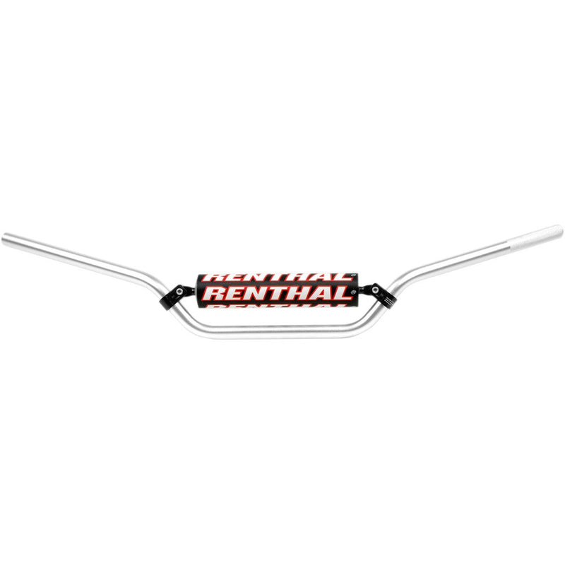 Renthal Handlebar - 7/8" - 837 - Vintage Mid - Silver 837-01-SI-01-185