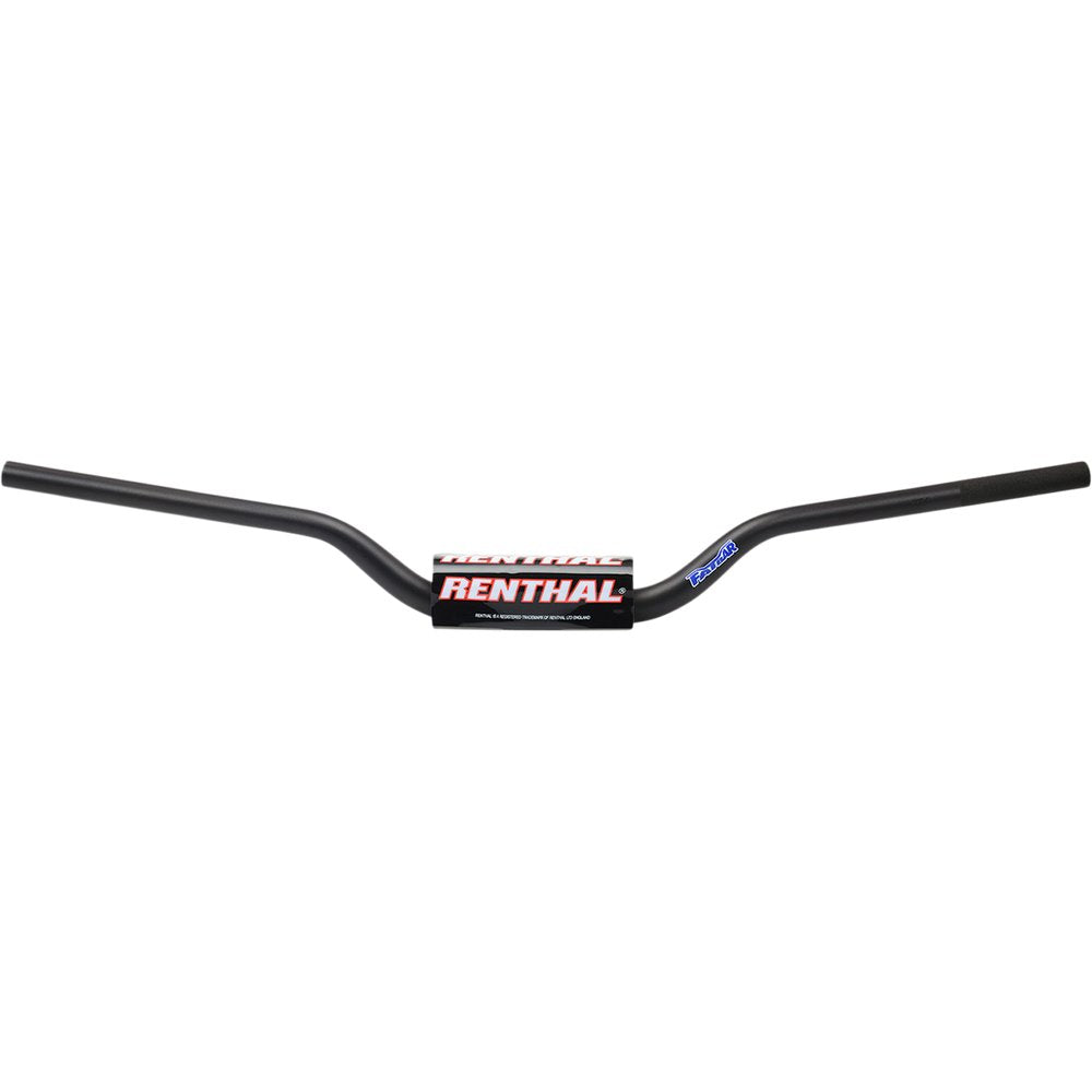 Renthal Handlebar - Fatbar - 673 - Trials 100 Bou/Lampkin - Black 673-01-BK