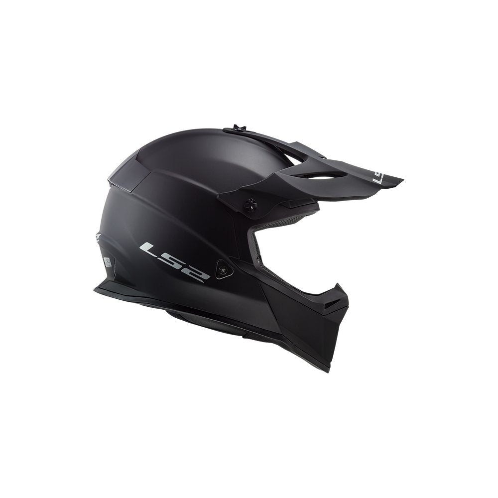 LS2 Gate Helmet Solid Matte Black Large