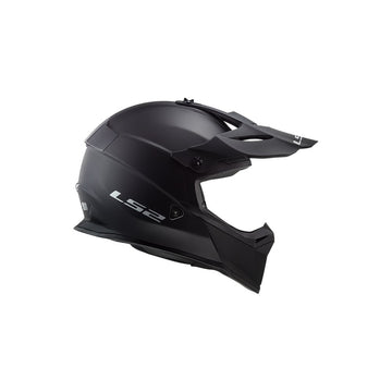LS2 Gate Helmet Solid Matte Black Large