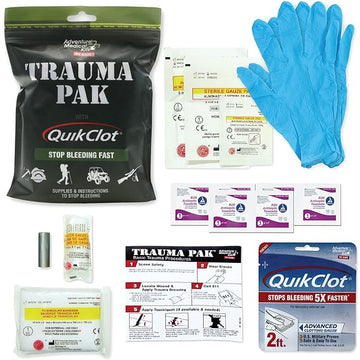 Adventure Medical Kits Trauma Pak W/ Quickclot Black