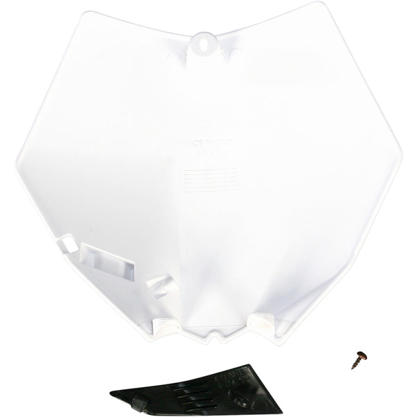 Acerbis Front Number Plate - White 2314240002