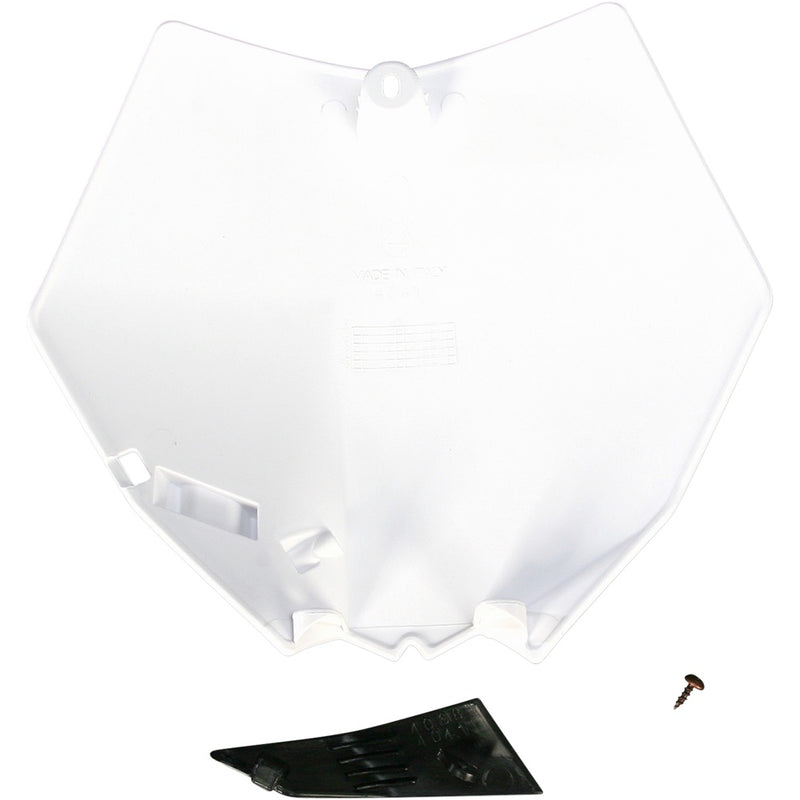 Acerbis Front Number Plate - White 2314240002