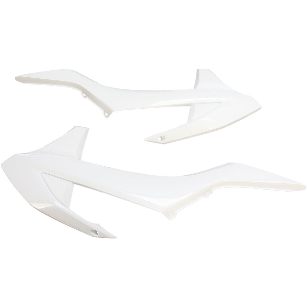 Acerbis Radiator Shrouds - White 2421080002