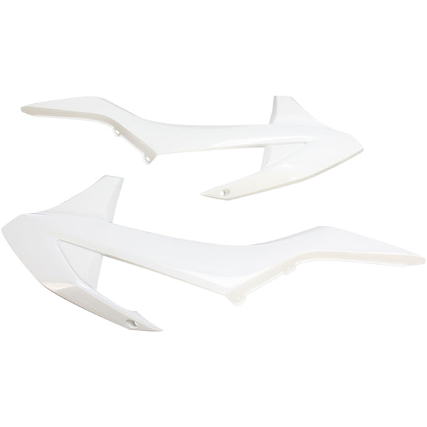 Acerbis Radiator Shrouds - White 2421080002