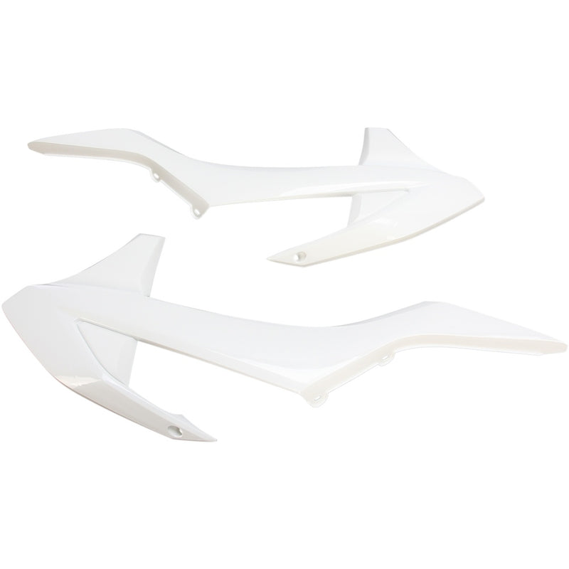 Acerbis Radiator Shrouds - White 2421080002