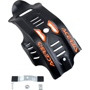 Acerbis Skid Plate - Black/'16 Orange - Husqvarna | KTM 2733465229
