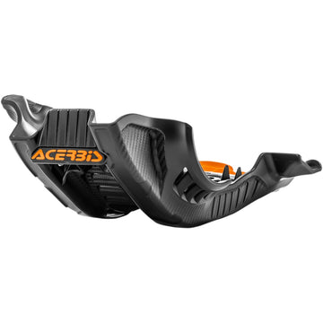 Acerbis Skid Plate - Black/'16 Orange - Husqvarna | KTM 2736375229