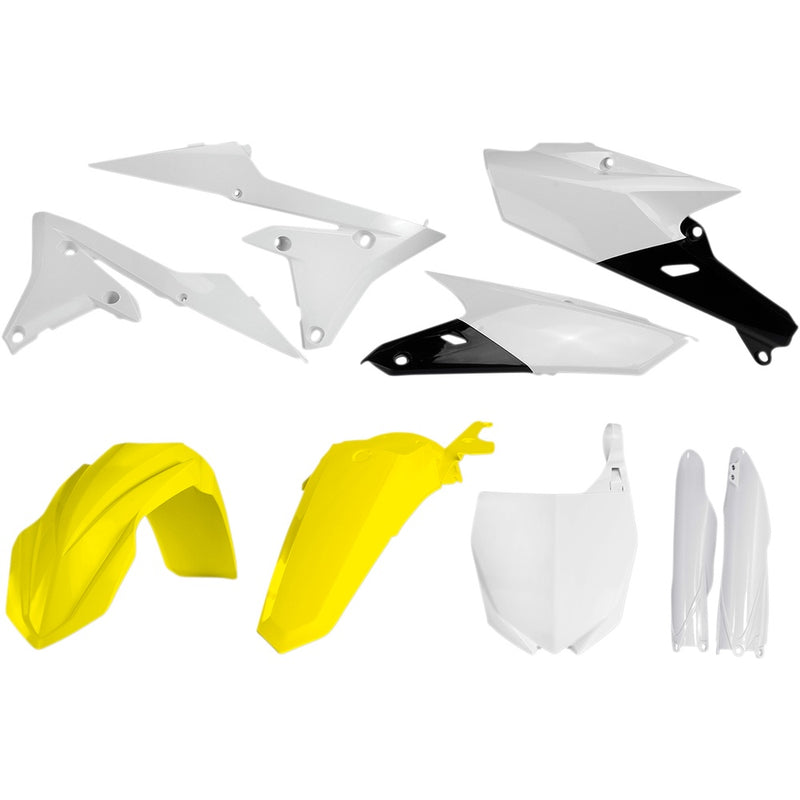 Acerbis Full Replacement Body Kit - 60th Anniversary Yellow/White 2374181070